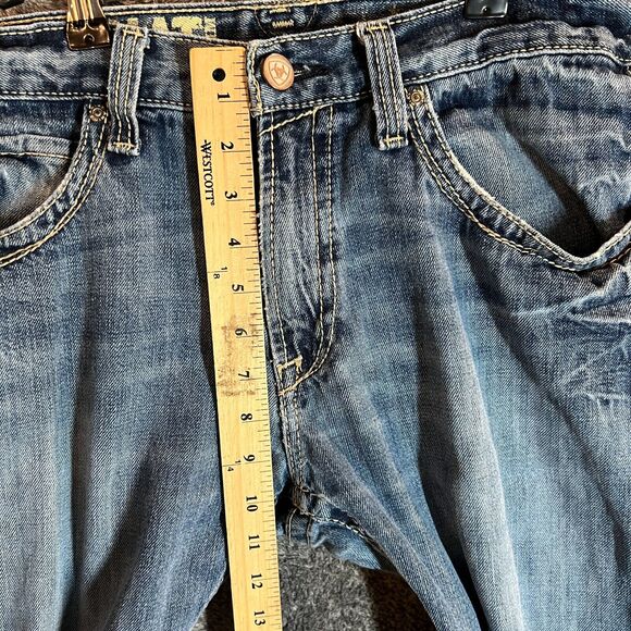 Ariat Men's Straight Jeans - Blue - Picture 7 of 9